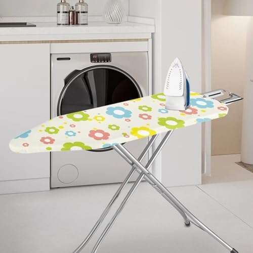 Colorful Hippie Flowers Ironing Board Cover and Pad Soft Fabric Cover - Image 2