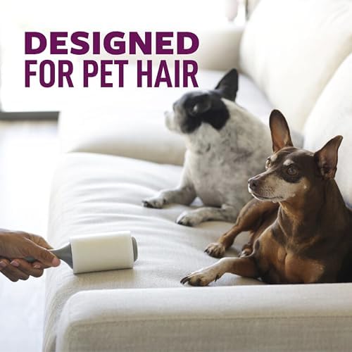 Scotch-Brite Pet Hair Extra Sticky Lint Roller, 200 Sheets Total, 2 Pack - Image 3