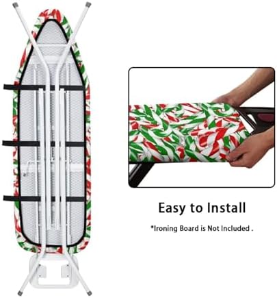 Ironing Board Cover Christmas Candy Design Extra Wide Table Top Ironing Board - Image 4
