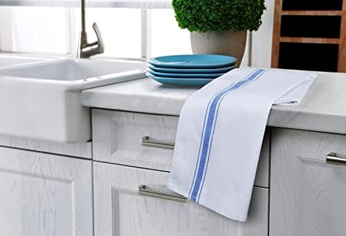 Utopia Towels Blue Dish Towels 100% Ring Spun Cotton - Image 4