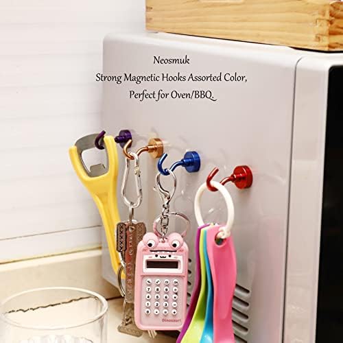 Neosmuk Magnetic Hooks for Cruise Cabins, 30lb Heavy Duty, 4 Pack - Image 5