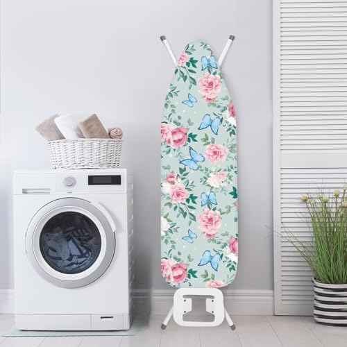 Vintage Floral Ironing Board Cover and Pad Soft Ironing Board Cover, Non Stick - Image 4