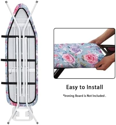Flroal Ironing Board Cover Iron Board Cover Dust Cover Ironing Board Covers - Image 4