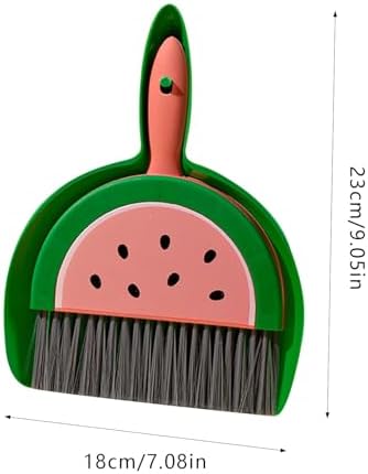 Mini Dustpan and Brush Set, Mini Household Lightweight Small Broom and Dustpan - Image 2