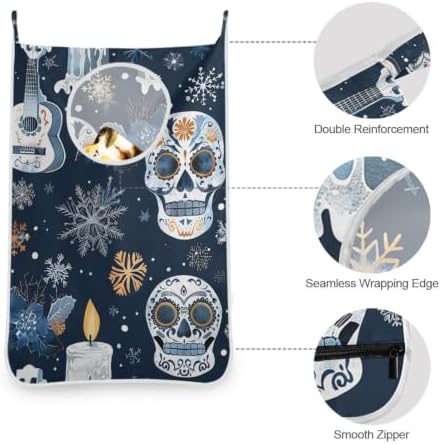 Hanging Laundry Hamper Bag Over the Door Laundry Hamper Wall Hamper - Image 5