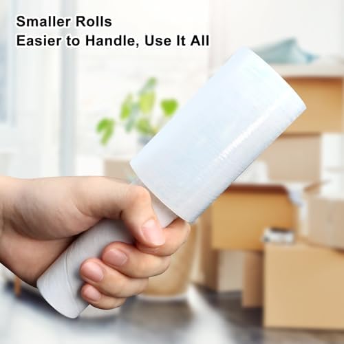 Stretch Film 4" × 500 ft, Shrink Wrap Rolls - Image 4