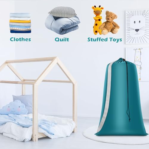 Coomee Heavy Duty Laundry Bag, 2 Pack XXL Nylon Laundry Bags - Image 6