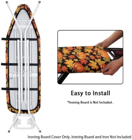 Flashideas Thanksgiving Pumpkin Ironing Board Cover and Pad Standard Size - Image 4