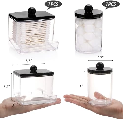 Tbestmax 2 Pack Qtips Dispenser - Image 2