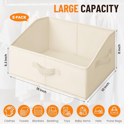 Criusia Closet Organizers Bins 8 Pack - Image 2