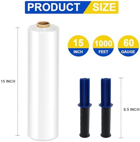 RAZCC Stretch Film, Industrial Strength Stretch Wrap - Image 2