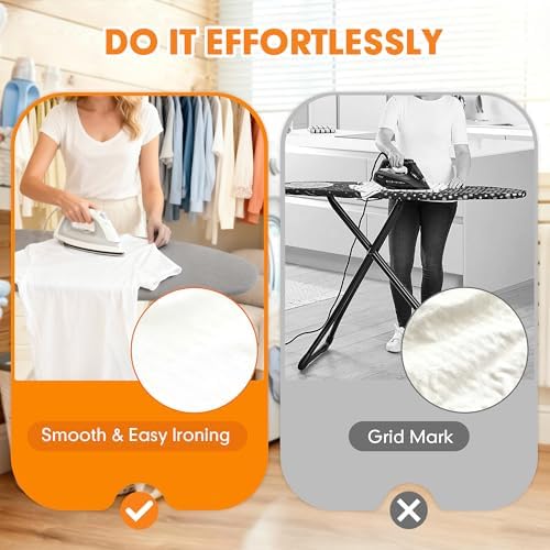 Ironing Board Cover and Pad, 21x57 Extra Large, Scorch Resistant - Image 4