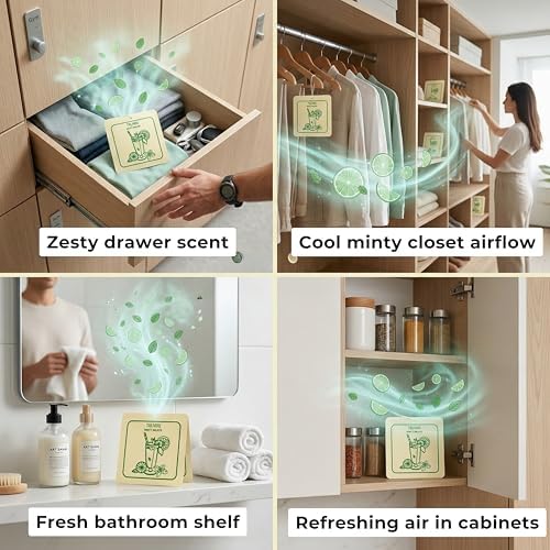 Minty Mojito - Scented Sachets for Drawer and Closet Freshener - Home Fragrance - Image 5