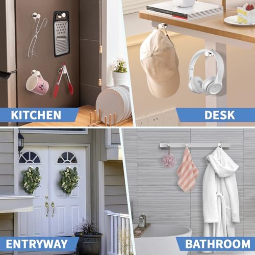 FINDMAG 2 Pack Magnetic Hooks, Strong Magnets - Image 5