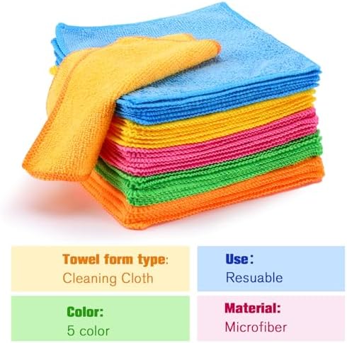Tanlade 50 Pcs Dry Erase Cloth, 6 X 6 Inch - Image 3