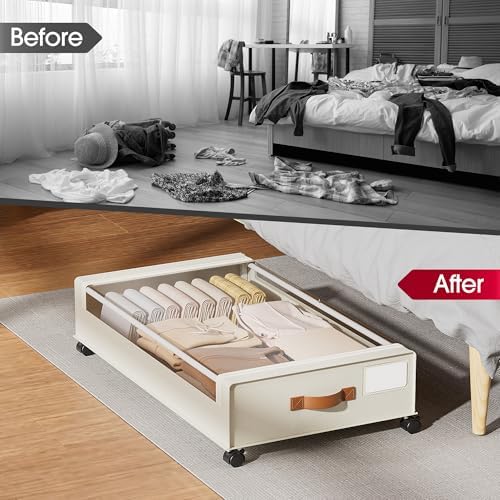 Yecaye 4 Pack Under Bed Storage - Image 7