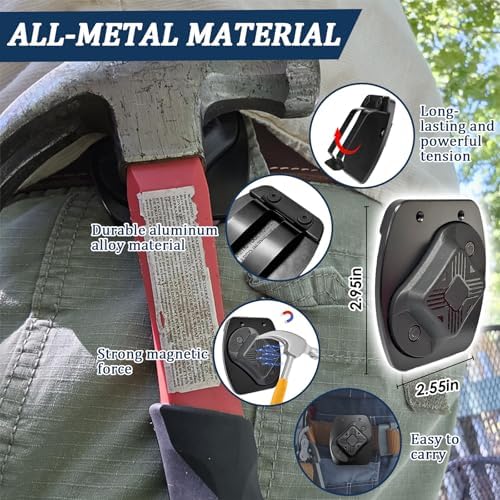 Magnetic Tool Holder, Full Metal Strong Magnetic Belt Clip Holster - Image 6