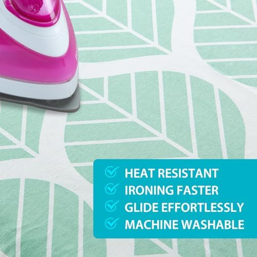 Seiritex Wide Ironing Board Cover and Pad 18 x 49 inch Heat Reflective - Image 4