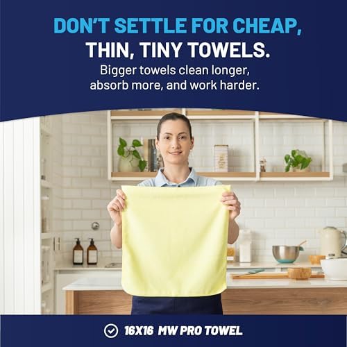 MW Pro Microfiber Cleaning Cloth | Blue - Image 3