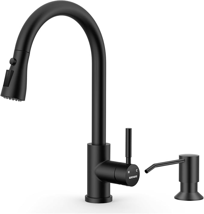 WEWE Pull-Down Kitchen Faucet by WEWE
