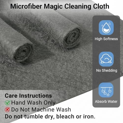 Microfiber Cleaning Cloth, 7 Pack Multi-Size - Image 3