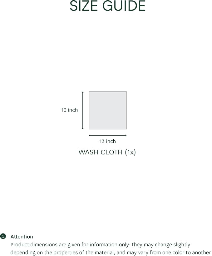 Lacoste Heritage 100% Supima Cotton Wash Cloth 13" x 13", Croc Green | Highly - Image 2