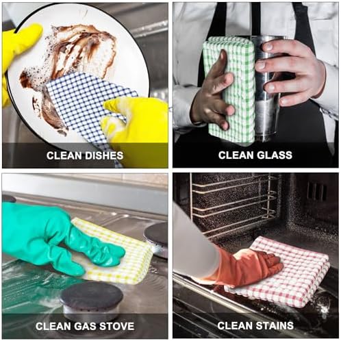 Nialnant 8 Pcs Dish Cloths for Washing Dishes - Image 6