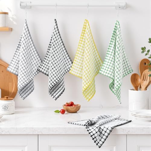 Homaxy 12 Pack Terry Kitchen Dish Cloths - Image 6
