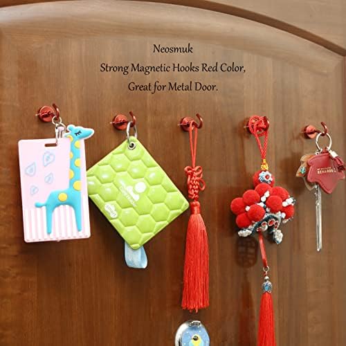 Neosmuk Magnetic Hooks, Heavy Duty Earth Magnets - Image 4