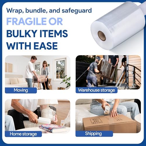 International Plastics Co. 5" Plastic Stretch Film Wrap - Image 6