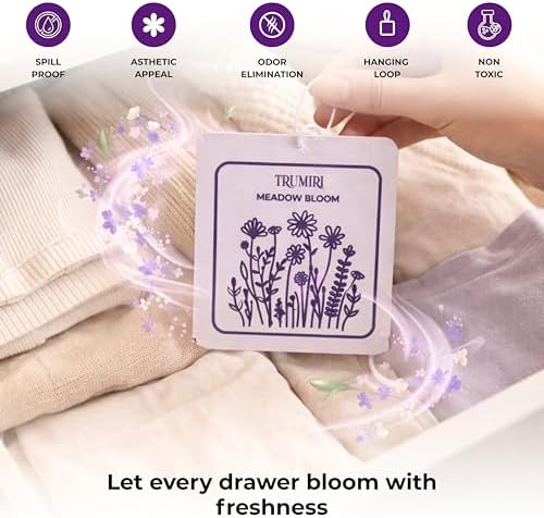Meadow Bloom - Scented Sachets for Drawer and Closet Freshener - Home Fragrance - Image 3