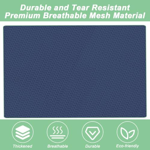 1 Pack Mesh Travel Laundry Bag 24" x 36"Extra Large Dirty Clothes Organizer - Image 3