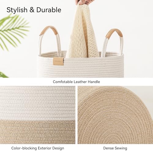 Nunsino 75L Striped Laundry Hamper - Image 6