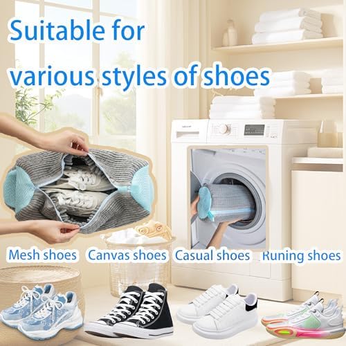 Shoe Washing Machine Bag Laundry Shoe Bag - Image 3