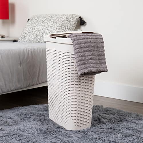 Mind Reader Slim Laundry Hamper - Image 2