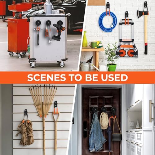 4Pcs Large Magnetic Hooks Heavy Duty Strong Magnet Hooks Heavy Duty Garage - Image 5