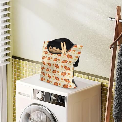 Pumpkin Clothes Pin Bags Clothespin Bag Holder Clothespin Holder 14.5 x 12 Inch - Image 3