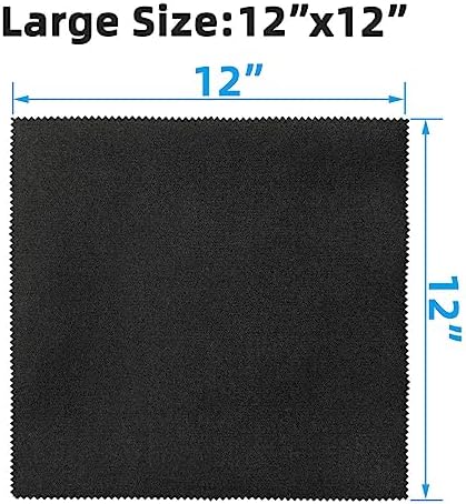 6 Pack Microfiber Gun Cleaning Cloth, Reusable Microsuede Cleaning/Polishing - Image 2
