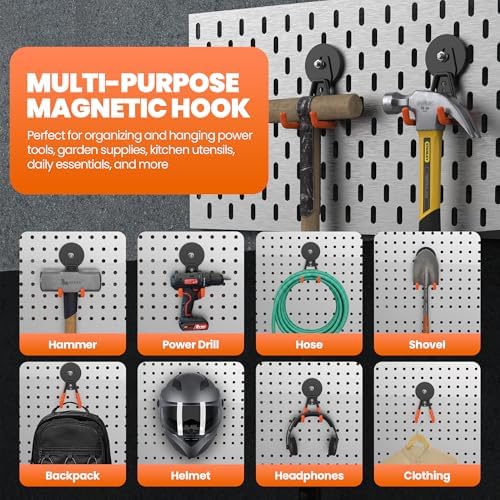 Extra Large Heavy Duty Magnetic Hooks, Large Strong Magnet Hooks, Industrial - Image 6