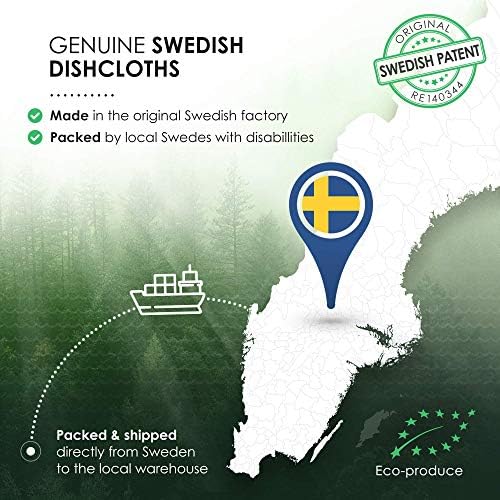 SUPERSCANDI 10 Pack Swedish Dishcloths - Image 5