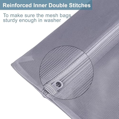 4 pack Mesh Laundry Bags, Mesh Wash Bags, Lingerie Bags - Image 3