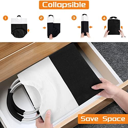 BlissTotes Laundry Basket, Laundry Hamper, Collapsible Laundry Baskets - Image 6