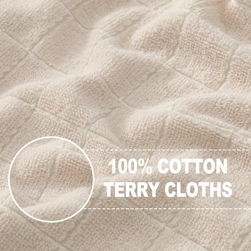 Homaxy 100% Cotton Terry Bulk Kitchen Towels, 15 Pack - Image 2