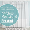 BigFoot Shower Curtain – 72 x 84 PEVA Premium Shower Curtain by BigFoot