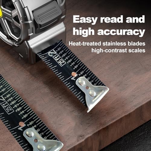 25ft Stainless Steel Tape Measure, Waterproof & Rustproof - Image 5