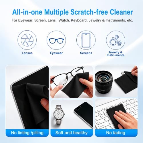 2 Pack Microfiber Liner Cleaning Cloth 15" 16" MacBook Air/MacBook Pro Screen - Image 5