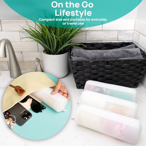 Cotton Round Swab Travel Case, 2-in-1 Beauty Organizer - Image 6