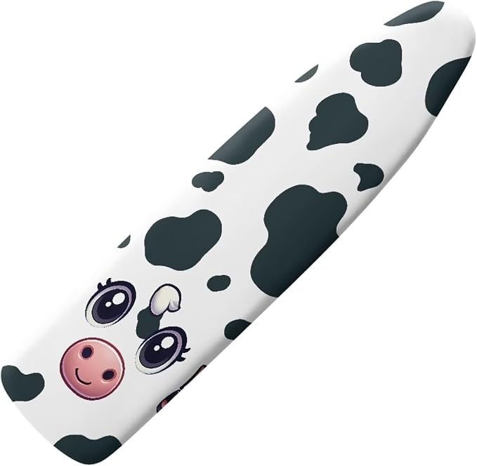 Cute Cow Pattern Ironing Board Cover 18x58 Ironing Board Cover, Resist by PJHEQOXE