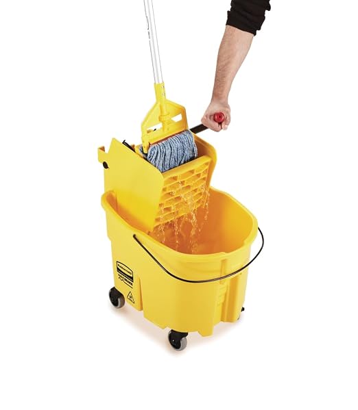 Rubbermaid Commercial Products WaveBrake 26 Qt. Side-Press Mop Bucket and - Image 12
