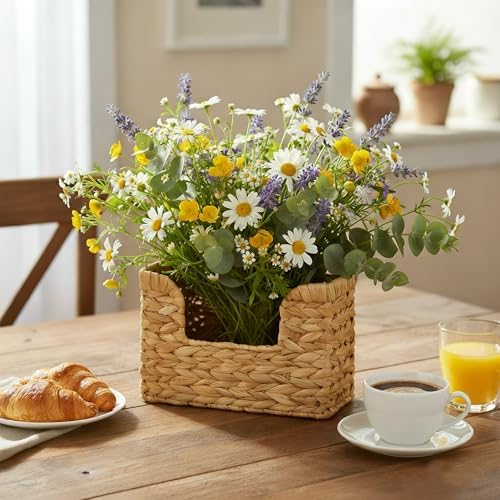 Set of 2 Water Hyacinth Hanging Baskets - Image 6